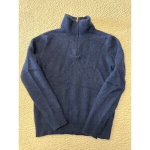 Quince Womens 1/4 Zip Cashemere Sweater Medium